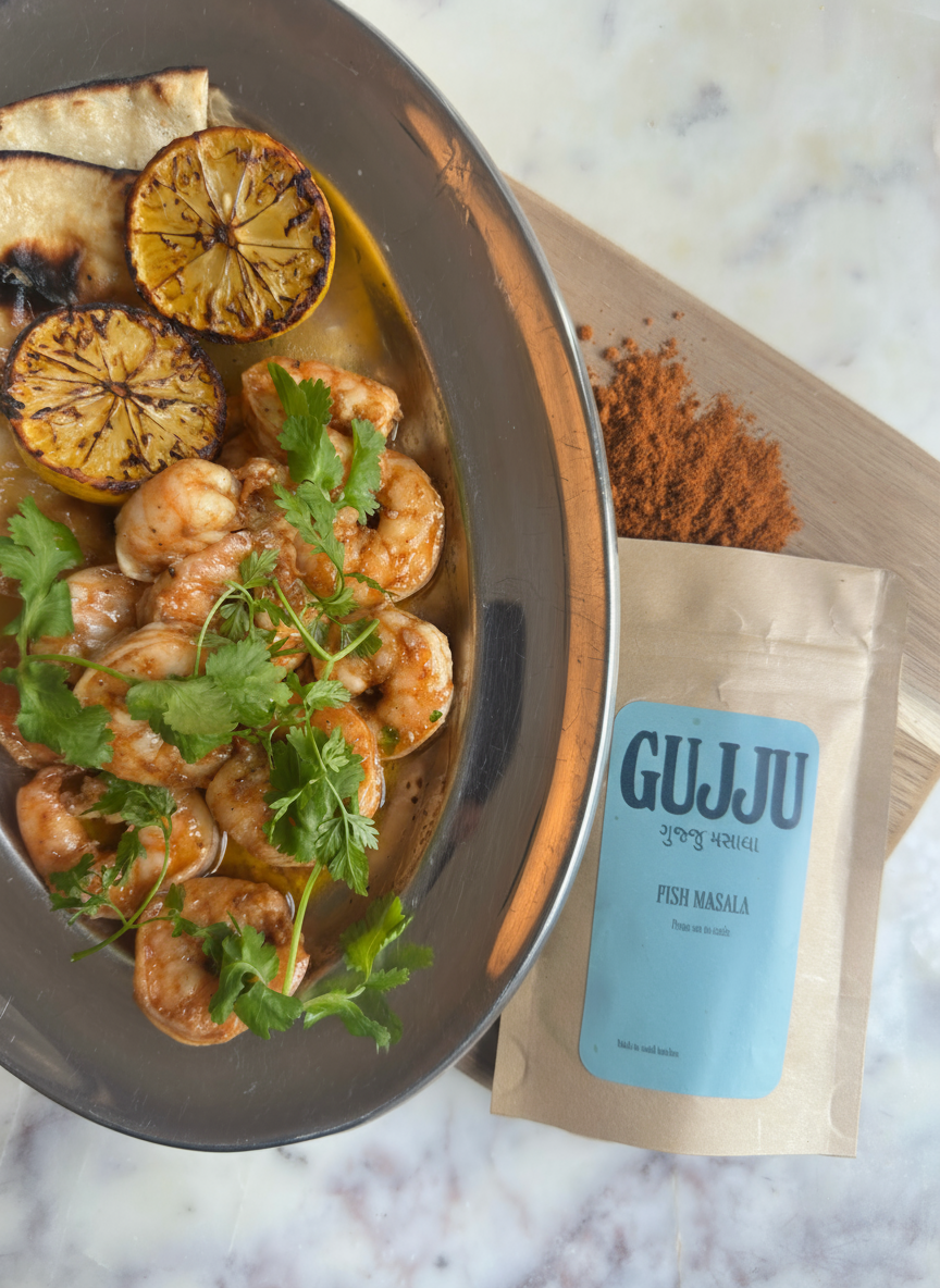 Räkor med Fish Masala