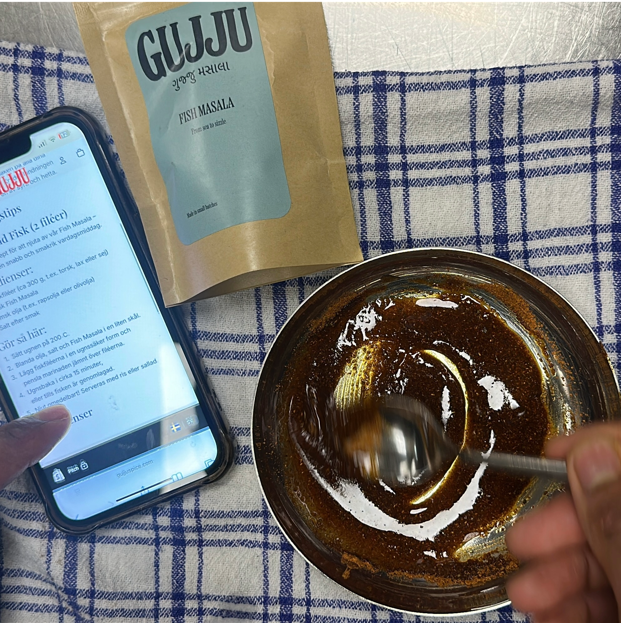 Fish Masala - Krydda för Fisk & Skaldjur